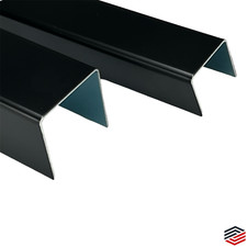 Alu U-Profil Schwarz RAL 9005