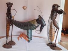 Deko-Figuren Tierkapelle aus Metall 