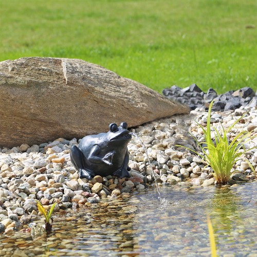 Froschfigur wasserspeier set - froschfigur,