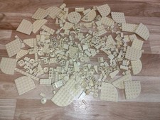 LEGO Steine Platten Bausteine Einzelteile Beige (Sandfarben) Konvolut 