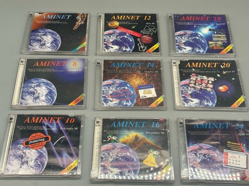 Aminet amiga rom sammlung - aminet, cd-rom