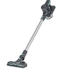 CLEANmaxx Akku-Zyklonstaubsauger 3-fach Filter Anthrazit/Türkis