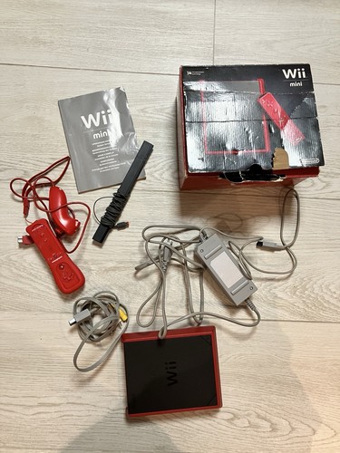 Nintendo wii mini rot ovp - mini,