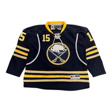 Buffalo Sabres NHL Trikot L Herren Blau Eichel 15 Reebok