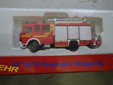 Rietze SoMo MB  LF 16/12 Feuerwehr Wuppertag / kl. Autoladen OVP 61_540