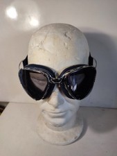 MOTORRAD SONNENBRILLE BARUFFALDI - SENIOR MODELL 259 - BLAUES LEDERKISSEN