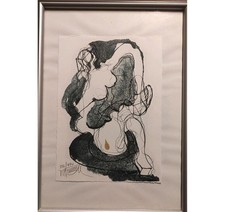 Wolf Vostell Radierung - Signatur u.l. 336/440