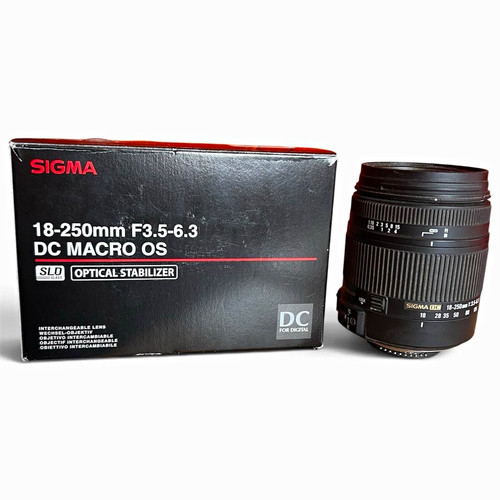Sigma 250mm 6 3 - 18-250mm, f3.5-6.3