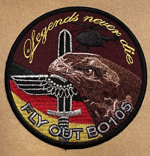Fly out bo105 runder - fly,