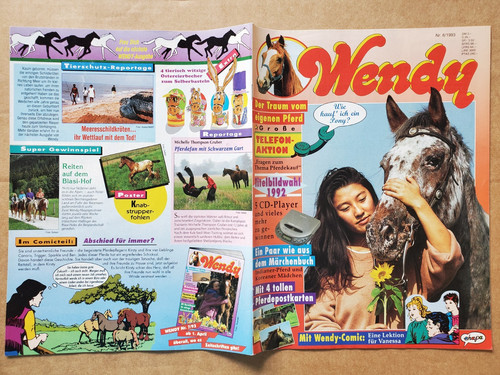 Wendy pferde comic heft - pferde,