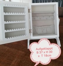 Schmuckkästchen Schmuckschrank mit Schminkspiegel Schmuckkasten Schmuckständer