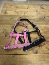 ✨ Nylon Halfter mit Glitzer – in Rosa & Blau ✨