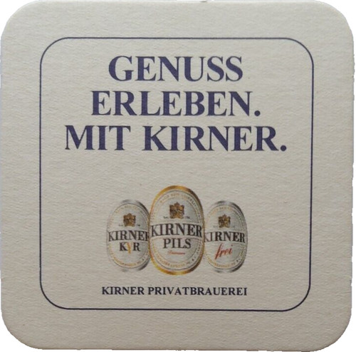 Alter bierdeckel kirner - alter,