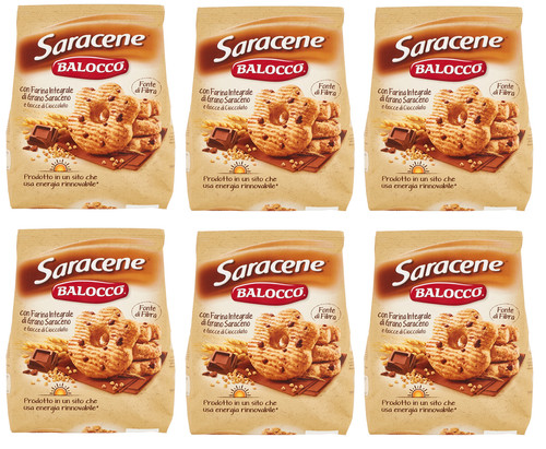 Balocco saracene biscotti - 6x,