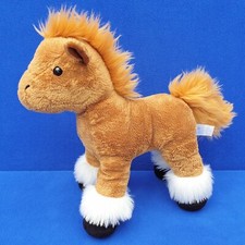 EBO PLÜSCHTIERE PFERD PONY BRAUN STOFFTIER PLÜSCHTIER 30 CM KUSCHELTIER HORSE