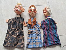 Handpuppen 3 Stück Kunstharz