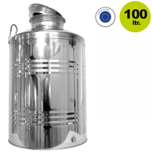 Edelstahl kanne 100 liter - edelstahl,
