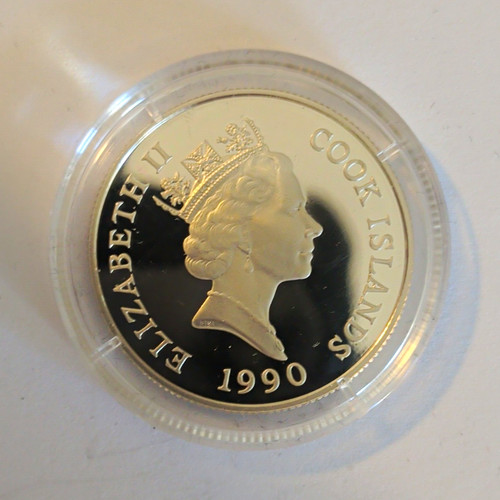 Cook islands dollars 1990 - 10,
