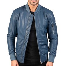 Herren Lederjacke Cleane Basic