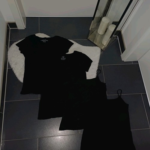 Set shirt schwarz 40 42 - set, 2x