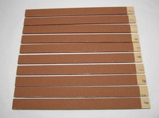 10 Schmirgelhölzer flach Körnung 320  Goldschmiedewerkzeug