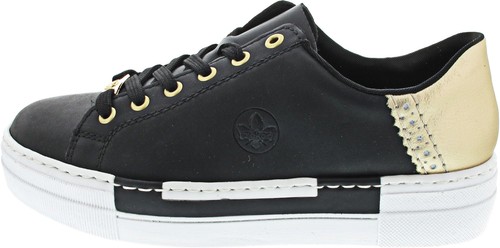 Rieker damen sneaker schwarz - damen,