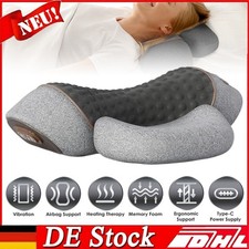 Nackenmassagegerät - Elektrische Nacken Zervikales Massagekissen mit Wärme DE