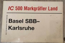 Zuglaufschild 30*21cm IC