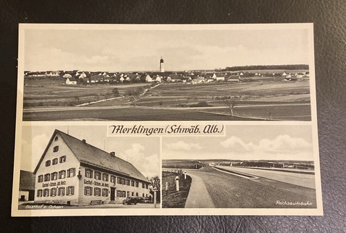 Postkarte merklingen - merklingen,