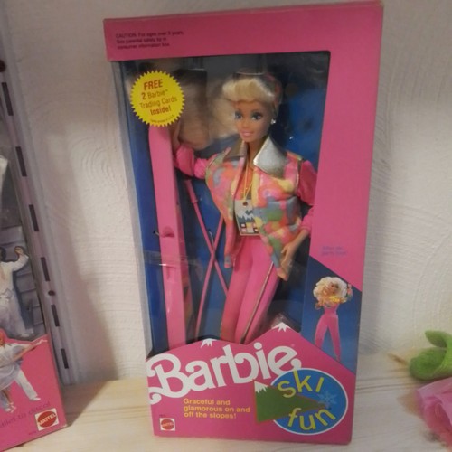 Barbie ski fun 90er ovp - 80, er