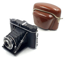 Seltene Agfa Isolette 6x6 Klappkamera von 1937 - in wirklich schönem Zustand