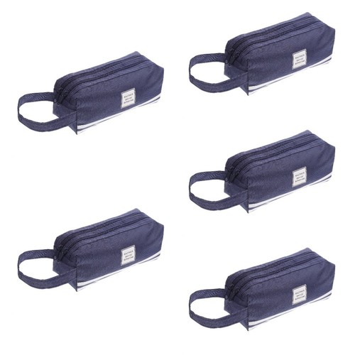 Dark blue daily - pencil, bag