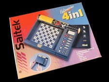 Saitek 4in1 Schachcomputer Schach Dame 1999 SELTEN Vintage Funktioniert 