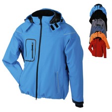 James & Nicholson Herren Softshell Jacke MENS WINTER SOFTSHELL JACKET Neu JN1000