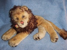 Steiff 1950s Large Lying Leo