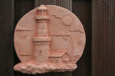 terracotta Wandbild terrakotta