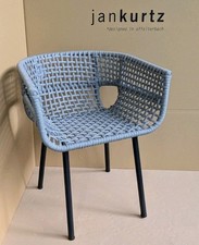 SUKA Gartenstuhl Seil hellgrau Jan Kurtz