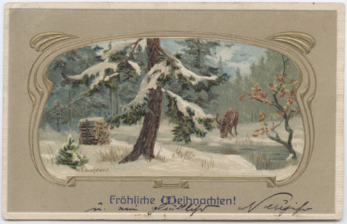 Weihnachten geburt christi - ak,
