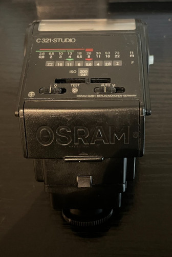 Osram 321 studio blitzlicht - c,