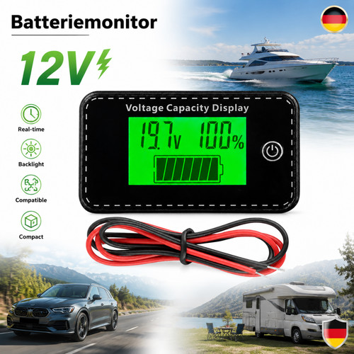 12v lcd anzeige - anzeige, volt