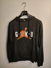 Jordan Parodie Dragon Ball OSn Goku anime  Funny Herren Hoodie Schwarz M