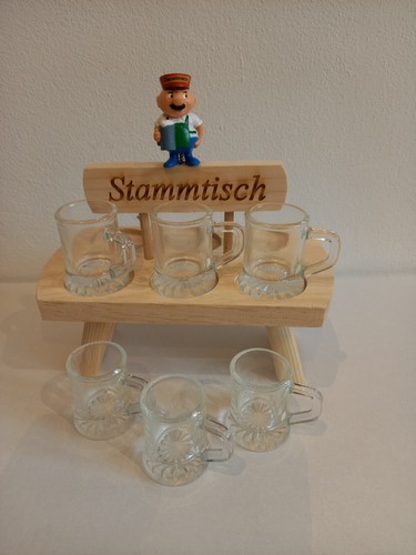 Stammtisch aufsteller holz - "stammtisch,