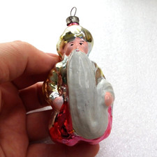 Alt Antik Vintage Glas X-mas