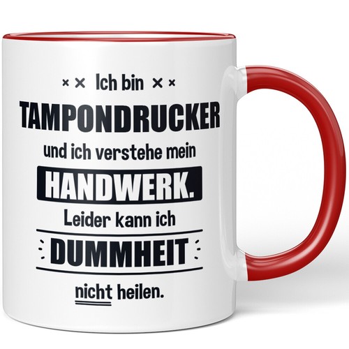 Ich bin tampondrucker - tampondrucker., leider