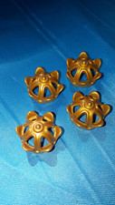 Playmobil Ritter König 4 x Krone gold Set top