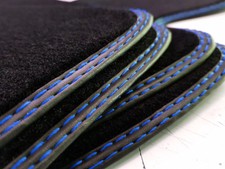 Doppelziernaht Fußmatten für