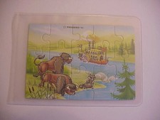 Indianer vom Schlangenfluss von 1992  - Puzzle rechts oben mit BPZ