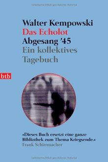 Das echolot abgesang - echolot,