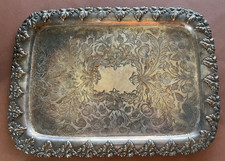 Altes 45x33cm servier tablett - 45x33cm,