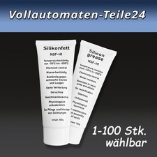 Silikonfett 100g Tube lebensmittelecht für Dichtungen O-Ringe Kaffeeautomaten